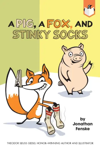 A Pig, a Fox, and Stinky Socks book cover
