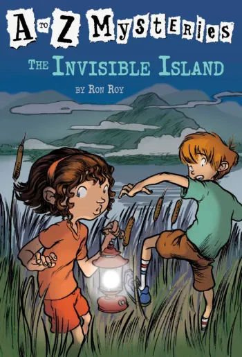 A to Z Mysteries: The Invisible Island book cover