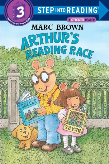 Arthur's Reading Race book cover