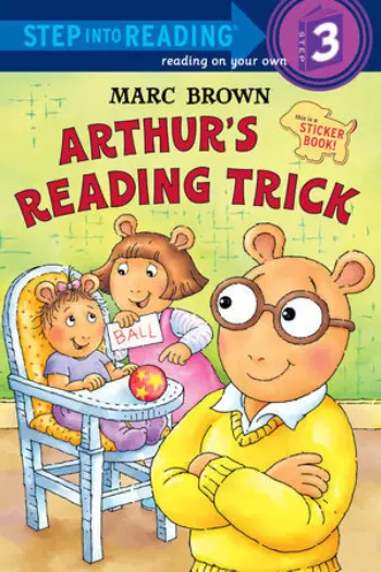 Arthur's Reading Trick book cover