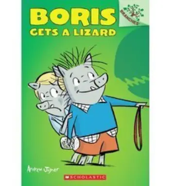 Boris Gets a Lizard book cover