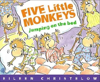 Five Little Monkeys Jumping on the Bed book cover
