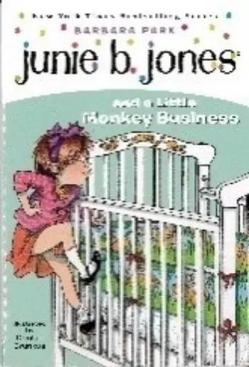 Junie B. Jones and a Little Monkey Business book cover