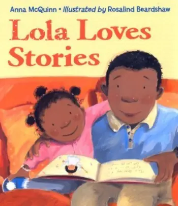 Lola Loves Stories book cover