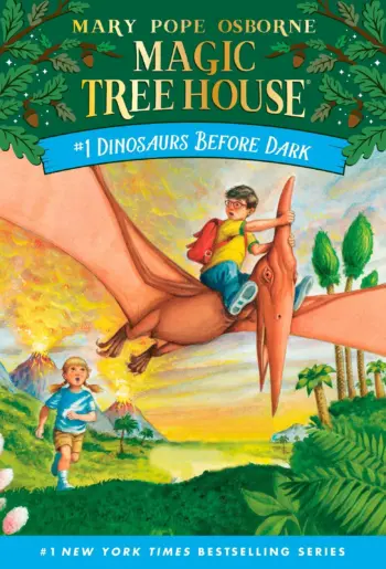 Magic Tree House: Dinosaurs Before Dark book cover