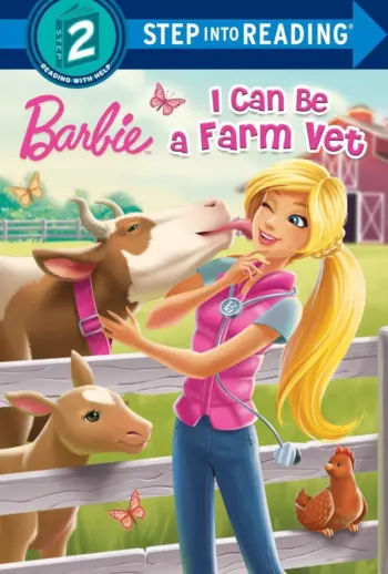 I Can Be a Farm Vet (Barbie) book cover