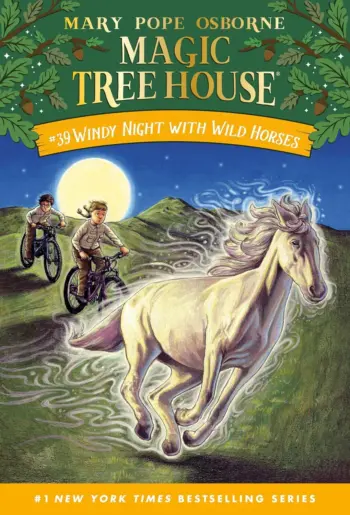 Magic Tree House: Windy Night with Wild Horses book cover