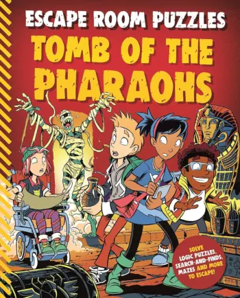 Tomb of the Pharaohs (Escape Room Puzzles) book cover