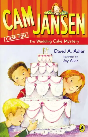 Cam Jansen and the wedding cake mystery book cover