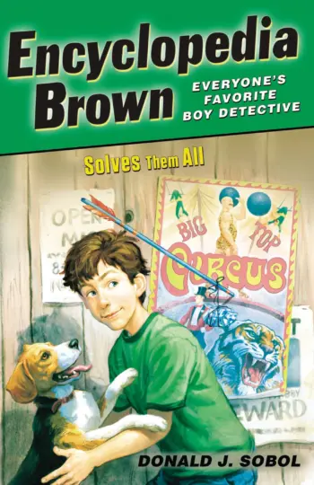 Encyclopedia Brown Solves Them All book cover