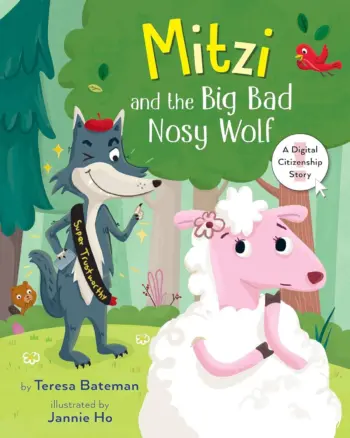 Mitzi and the Big Bad Nosy Wolf book cover