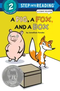 Book cover for A Pig, a Fox, and a Box by Jonathan Fedske