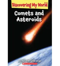 Book cover for Comets and Asteroids by Melvin Berger