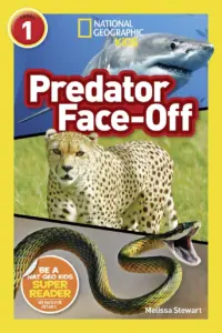 Book cover for Predator Face-Off by Melissa Stewart