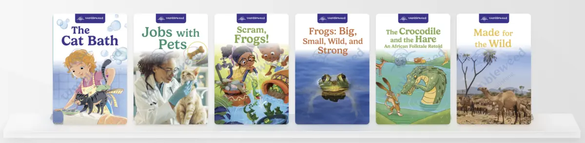 Tumbleweed Decodable Books Lineup