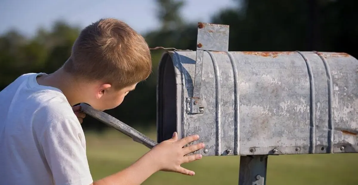 Bigstock A Cute Boy Checking The Mail 264696073