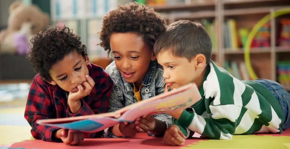 Children book and reading on floor at school lea 2025 04 05 23 46 21 utc