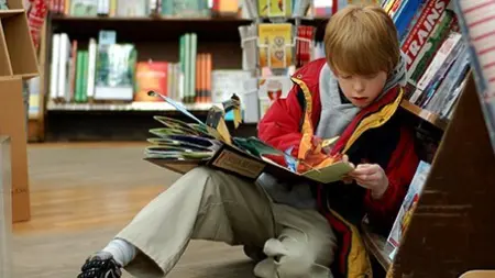 Child Reading Brookline