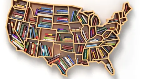USA Bookshelf