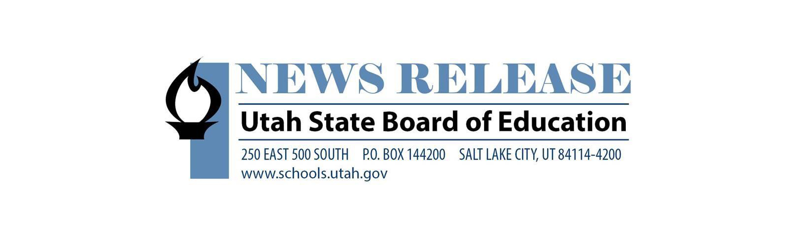 Utah State Board of Education News Release logo