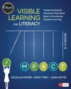 Visible Learning book - comprehension - Kids Read Now