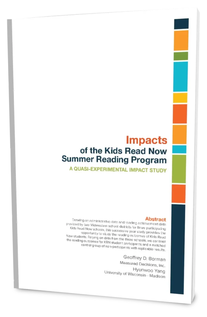 Borman Report - fluency - Kids Read Now
