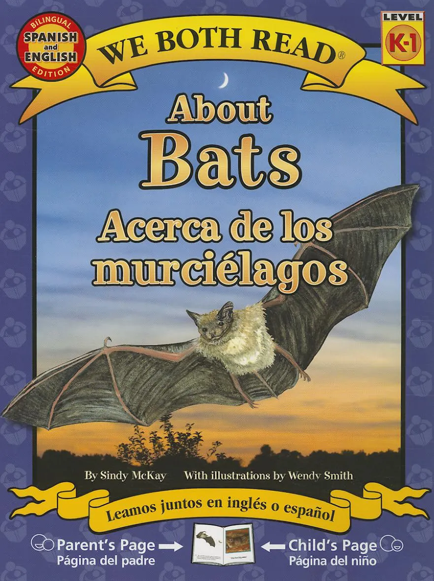 About Bats / Acerca de los murcielagos - bilingual books - Kids Read Now