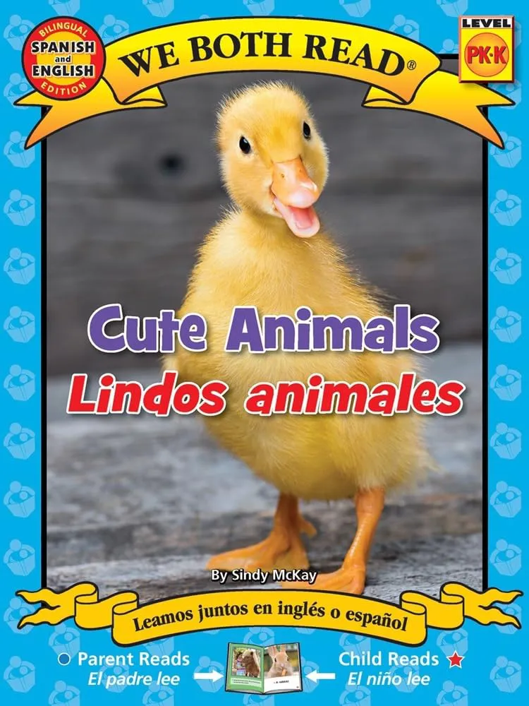 Cute Animals / Lindos Animales - bilingual books - Kids Read Now